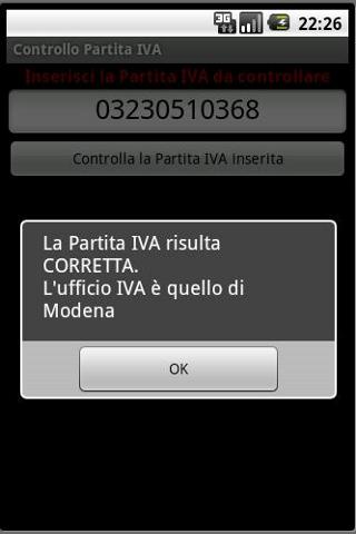 Controllo Partita IVA