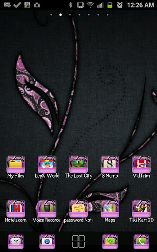 THEME - Purple Paisley