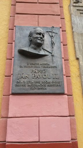 Busta Jan Pavol II.