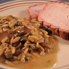 Orzo and Mushroom Risotto