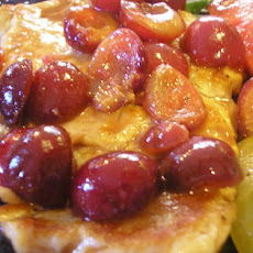 Chicken Breasts With Cherries and Port Wine