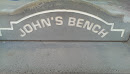 John's Bench! 