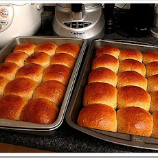 Soft pull-apart wheat rolls, with sourdough starter or active dry yeast