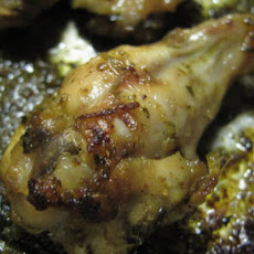 Coriander and Kaffir Lime wings