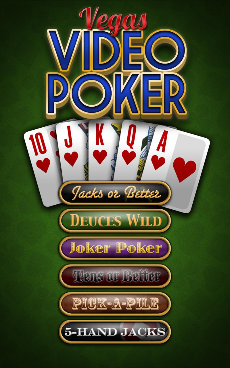 Android application Vegas Video Poker HD screenshort