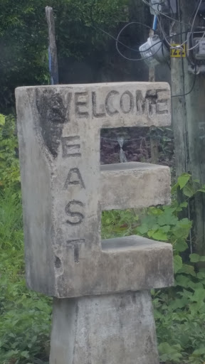 Welcome East Marker