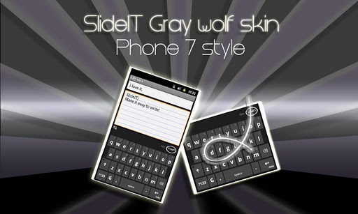 SlideIT Gray Wolf Skin