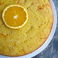Flourless Orange-Saffron Cake