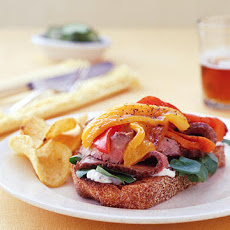 Broiled Flank-Steak Sandwiches