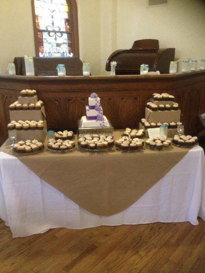 Wedding display. BabyCakes will deliver and set up event dessert displays.