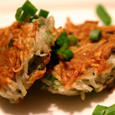 Kittencal's Crispy Potato and Green Onion Pancakes (Latkes)