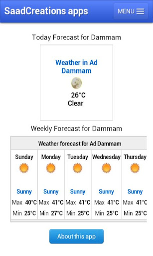 Weather Dammam