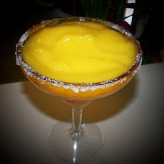 Frozen Mango Rum Cocktail