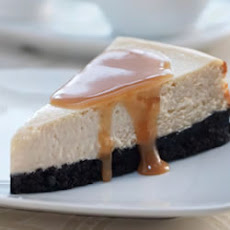 Brown Sugar Cheesecake with Bourbon Sauce