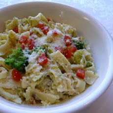 Festive Broccoli Fettuccine Au Gratin