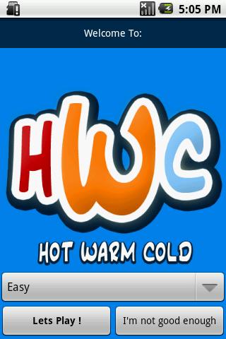 HWC - Hot Warm Cold Demo