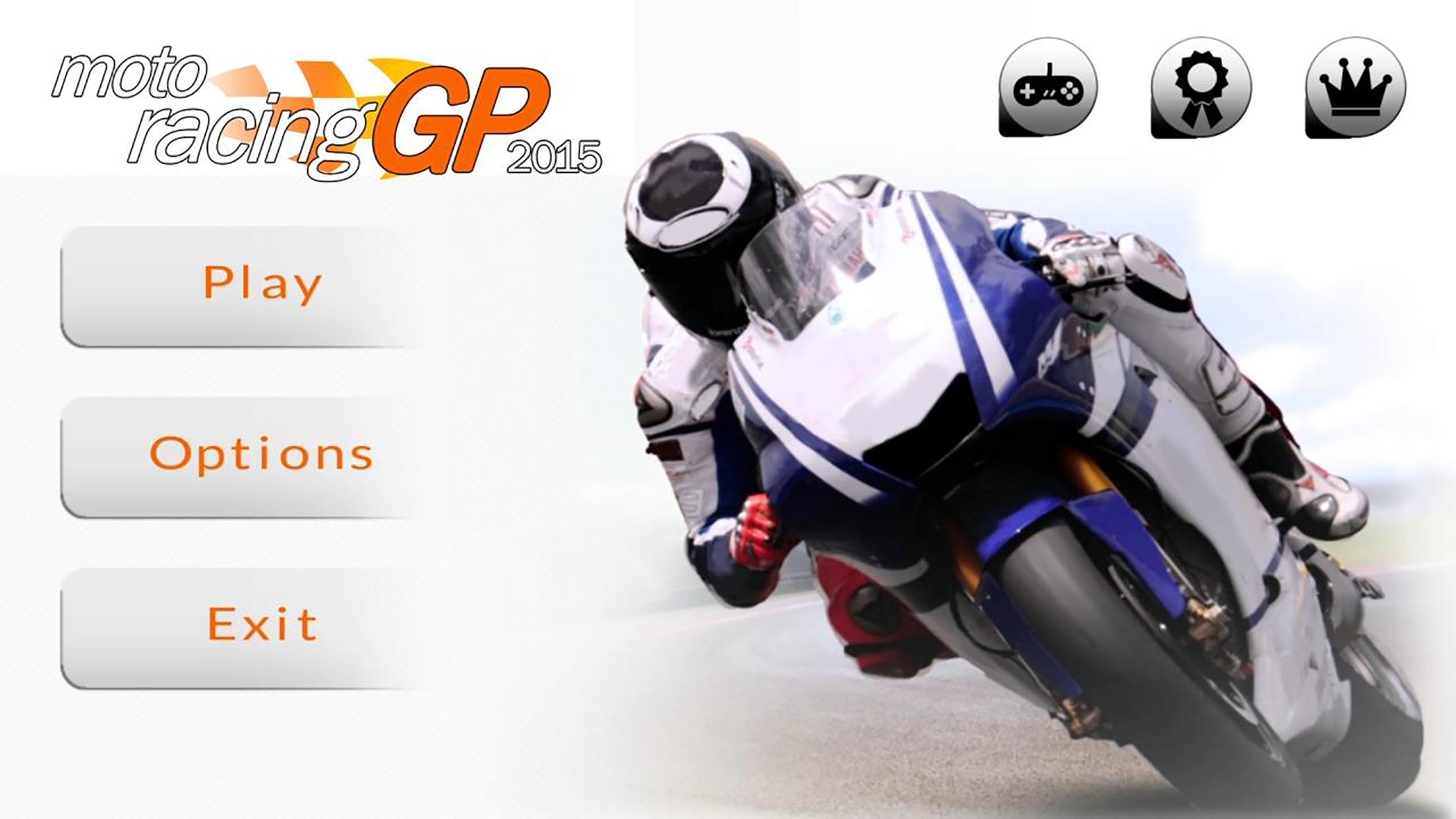 Android application Moto Racing GP 2015 screenshort