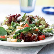 Gazpacho Salad with Cannellini Beans and Feta