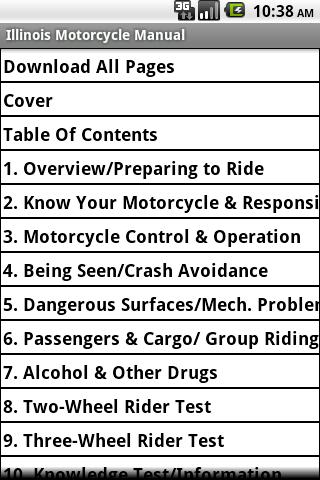 【免費書籍App】Illinois Motorcycle Manual-APP點子