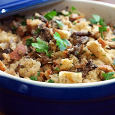 Leek and Wild Mushroom Stuffing