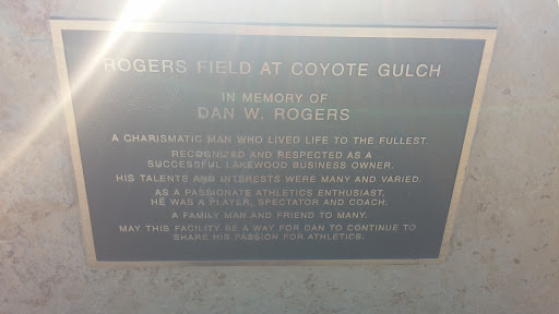 Rogers Field at Coyote Gulch