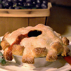 Individual Blueberry Pies