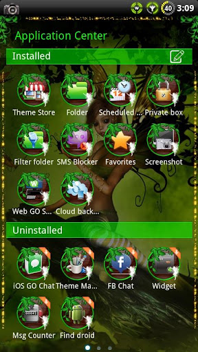 【免費個人化App】Fairy GO SMS Theme-APP點子