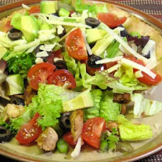 Chicken Fajita Tostadas