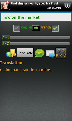 fast-translator for android screenshot