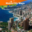 Monaco, Cannes, Nice Street Ma mobile app icon