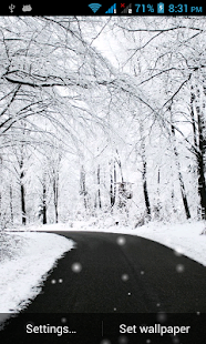 How to install Snow Live Wallpaper 1.0 unlimited apk for laptop