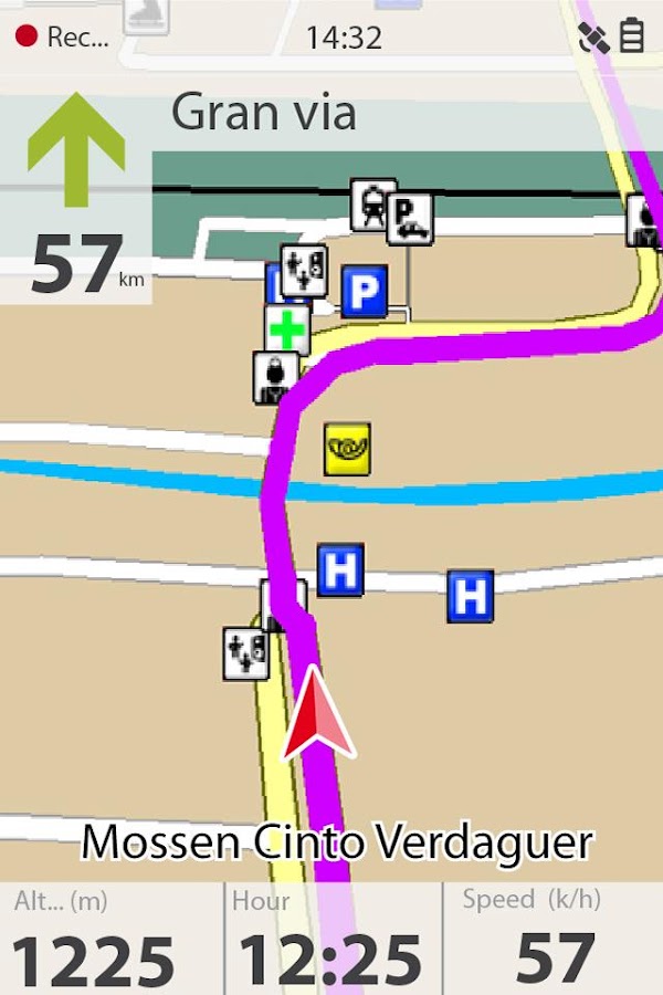 TwoNav GPS: Premium — приложение на Android