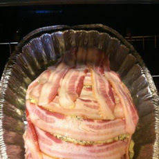 Bacon Wrapped Roasted Turkey