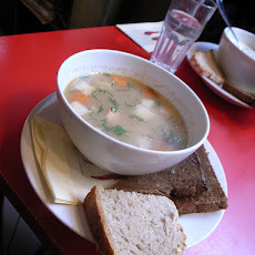 Dilly Cream of Salmon Soup