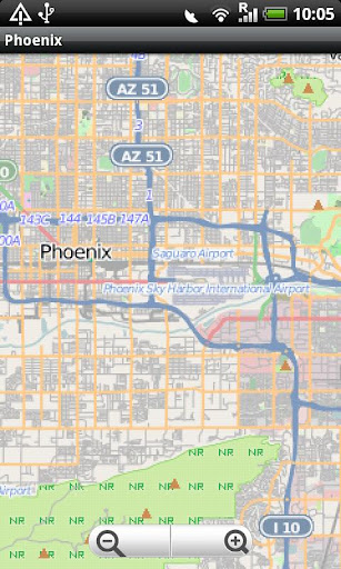 Phoenix Street Map