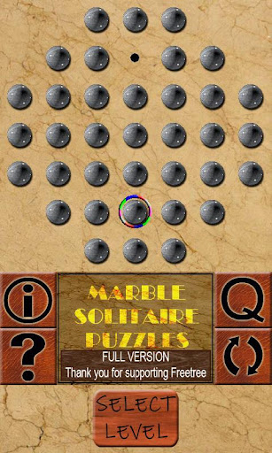 Marble Solitaire Puzzles