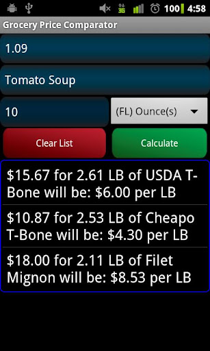 Grocery Price Comparator