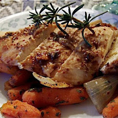 Honey Mustard Chicken With Roast Vegetables  Ww Aust. 5.5 Pnts