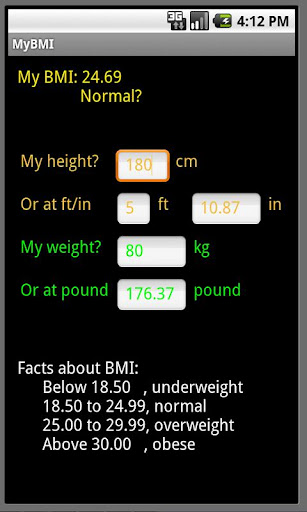 My BMI