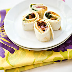 Spinach and Bacon Roll Ups