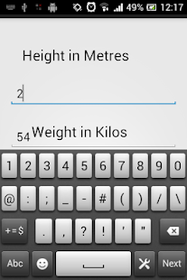 How to install BMI Calculator patch 1.1 apk for bluestacks
