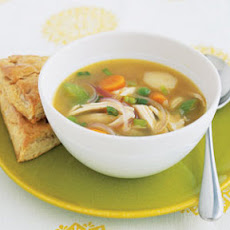 Ginger Chicken Soup With Vegetables