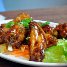 Candied Garlic Chicken Wings