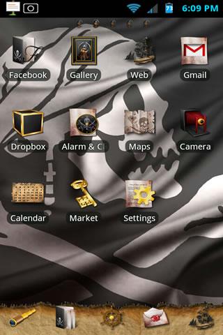 Pirate Go Launcher Ex Theme