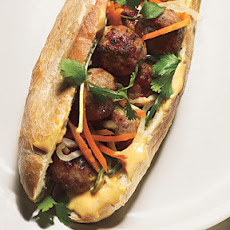 Pork Meatball Banh Mi