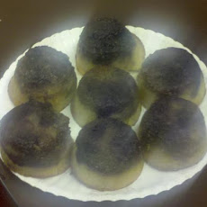 Pineapple Blueberry Upside Down Muffins (Healthier)