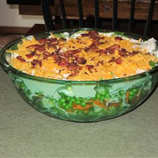 Deep Dish Layered Salad