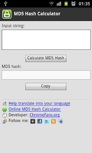 MD5 Hash Calculator