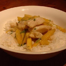 Spicy Indian Chicken and Mango Curry