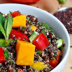 Thai Style Black Quinoa Salad